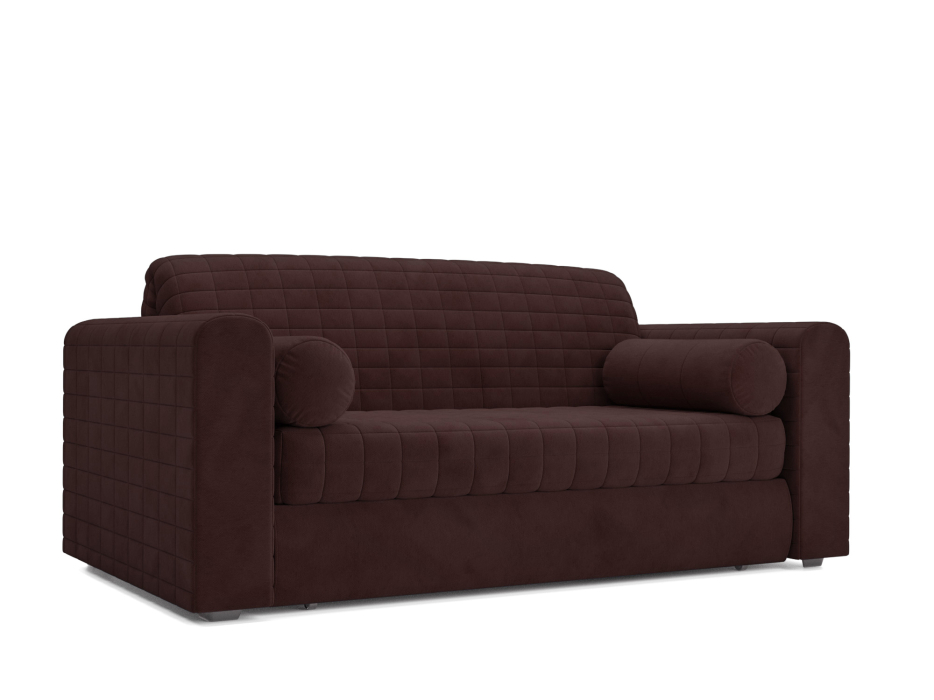 Диваны с ящиком для белья, Диван аккордеон Барон №5 НПБ 140х200 Велюр