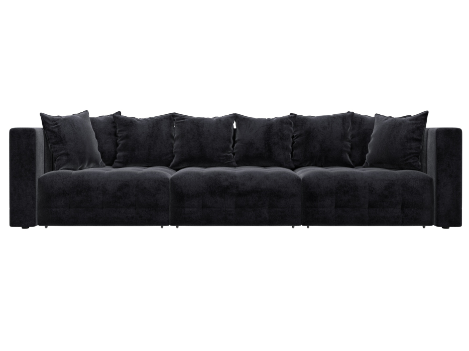 Дизайнерские диваны для гостиной, Диван прямой Лига-052 НПБ Лонг, велюр TOWER