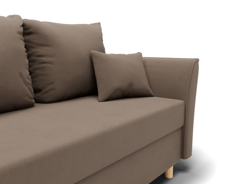 Диваны еврокнижки, Прямой диван Мелодия,НПБ,еврокнижка,велюр