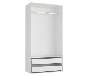 Шкаф 2-х дв. с ящиками Модерн - Техно