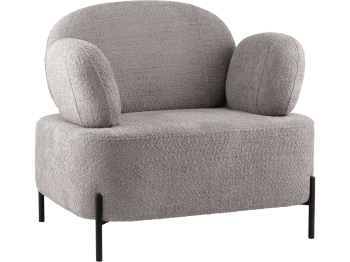 Кресло STOOL GROUP Кэнди с подлокотниками букле