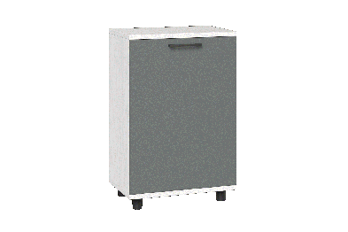 Модульная система Грейс Тумба ТБ-5018  Снежный Ясень