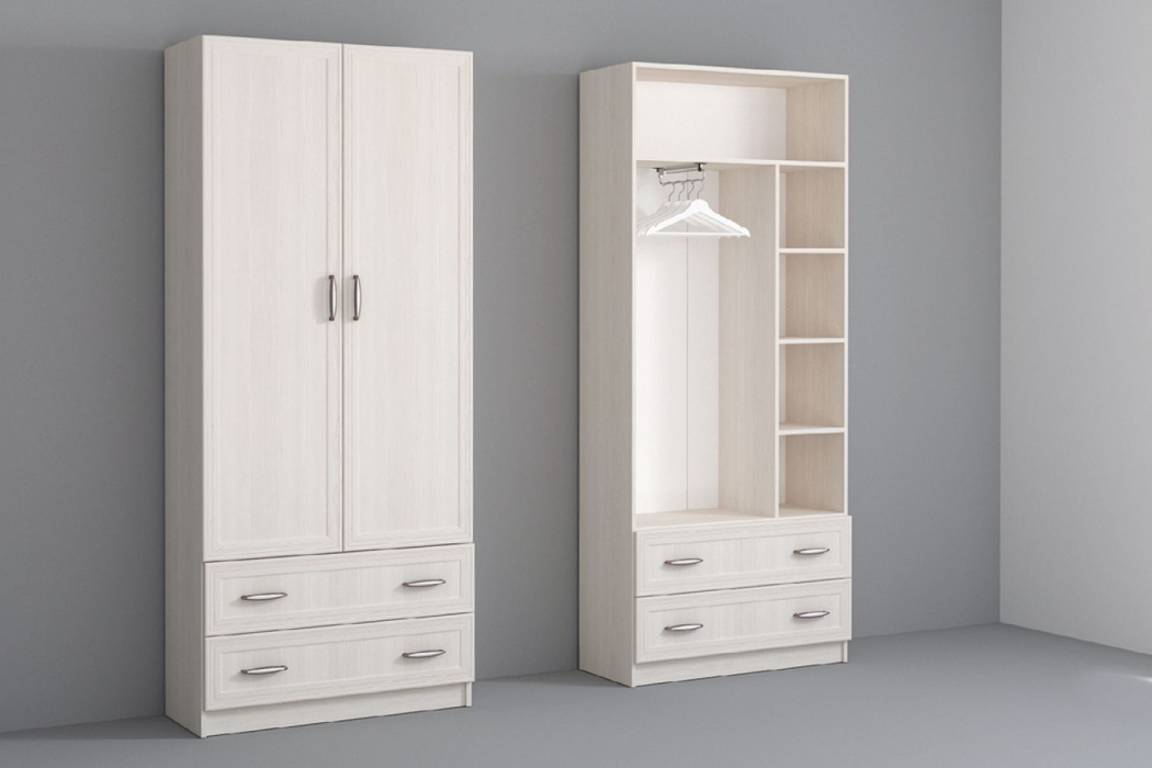 Шкафы, Шкаф 2х ств./ящики Колибри