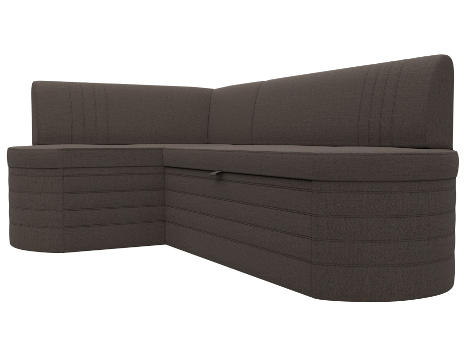 Кухонные уголки, Диван кухонный угловой Токио левый угол, рогожка Амур