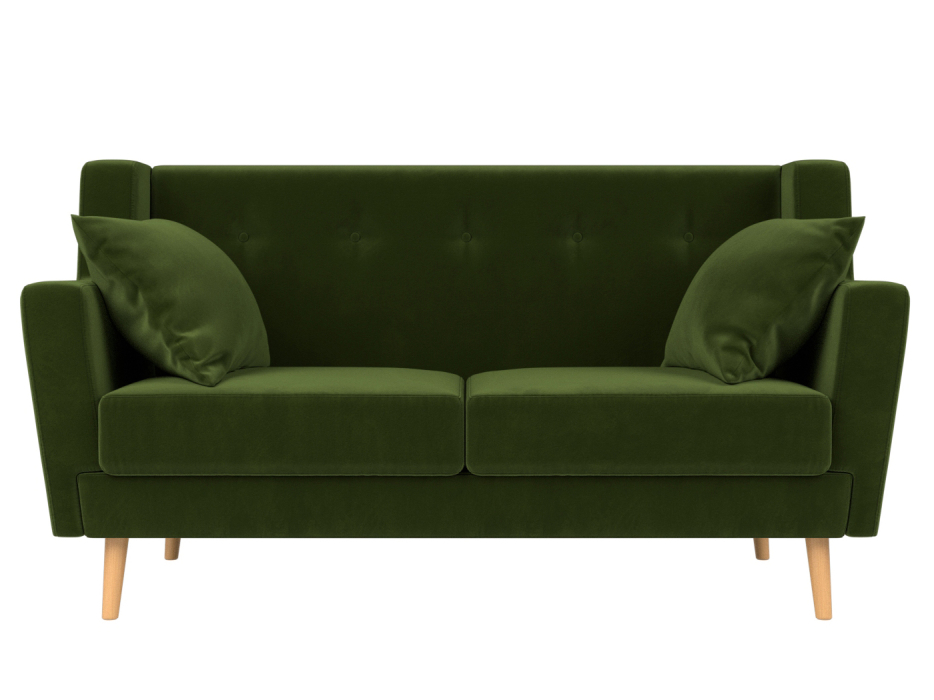 Диваны прямые кухонные, Прямой диван Брайтон 2, микровельвет