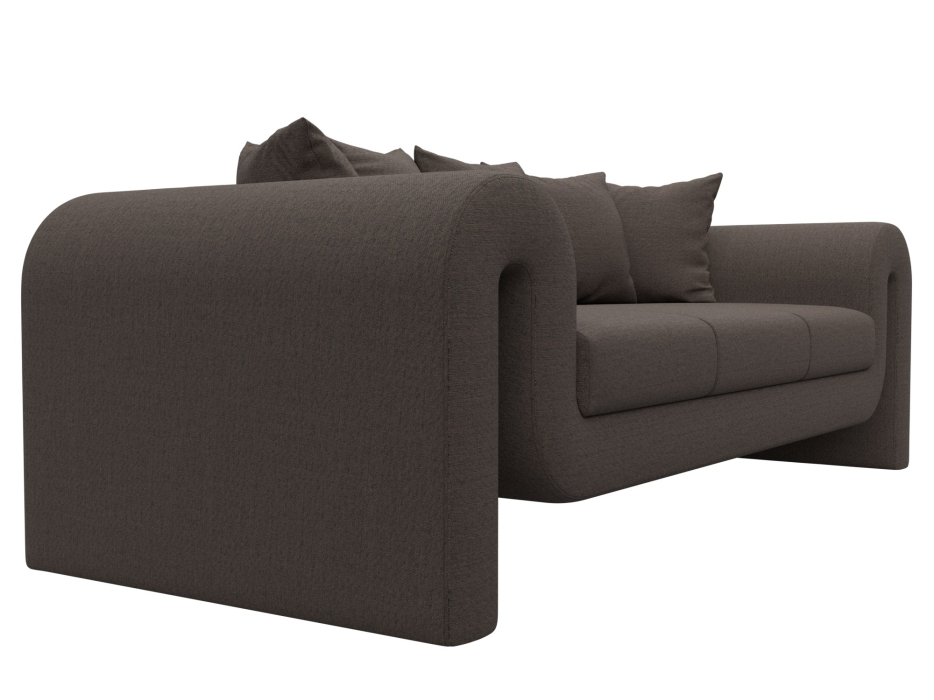 Диваны прямые кухонные, Диван прямой Волна, рогожка Амур