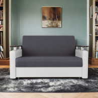 Диваны, Диван-кровать Шарм 140, рогожка/экокожа