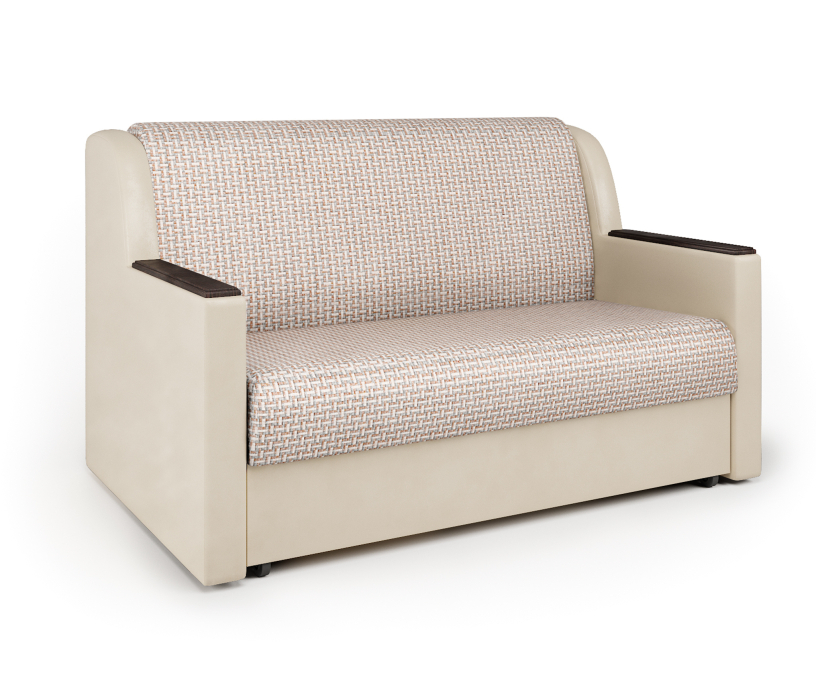 Диваны с ящиком для белья, Диван-кровать Аккорд Д 160, корфу/ экокожа