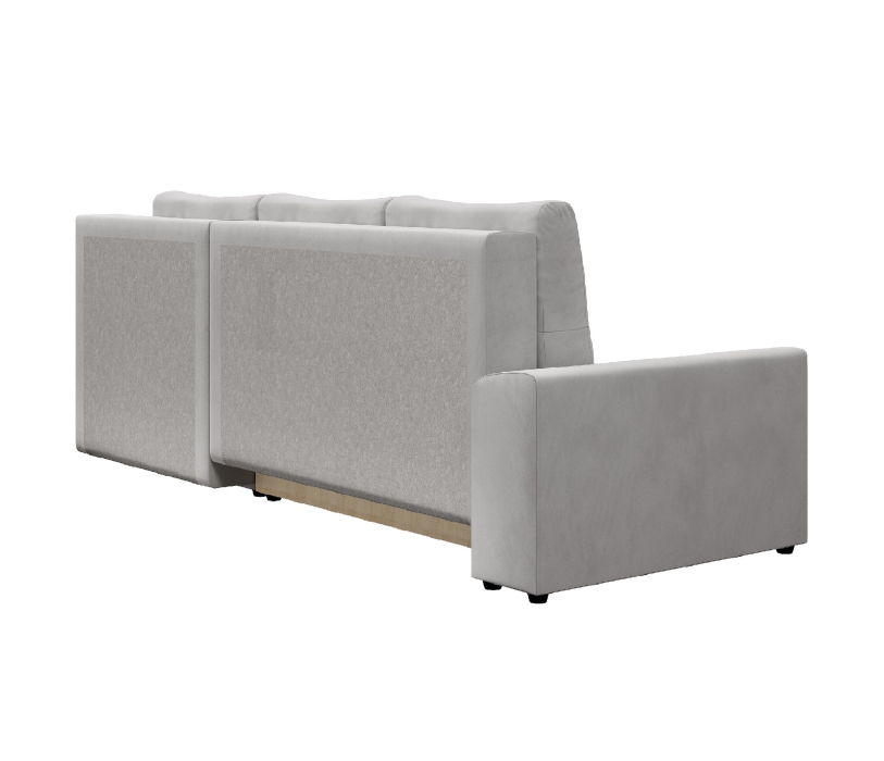 Диваны угловые в гостиную, Диван угловой Альмисса Велюр