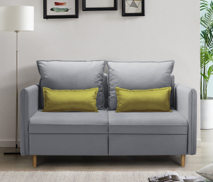 Диван кровать Оливер 120, микровелюр