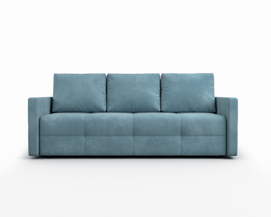 Диваны еврокнижки, Диван прямой еврокнижка Марсель №2 (Велюр)