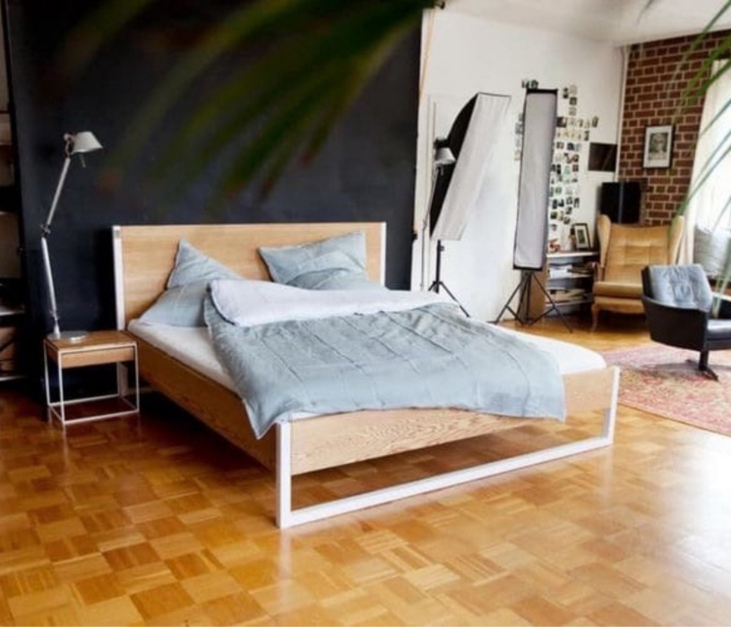 Кровати 140 см, Кровать в стиле лофт Ардено 1.4