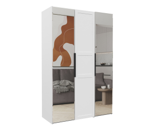 Шкаф 3-х дверный с фасадом МДФ и ящиками Оскар (компл.8)