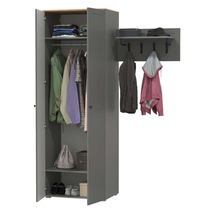 Прихожие, Шкаф для прихожей и вешалка для одежды Остин