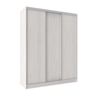 Шкафы-купе, Шкаф-купе 3-дв  Домашний 1800 лдсп/лдсп  (в2295*ш1800*г595)