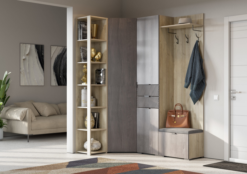 Шаде, дуб серый, черный ясень